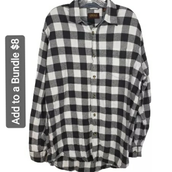 lincoln Outfitters Other - Lincoln Outfitters Buffalo Check Mens Tall Flannel